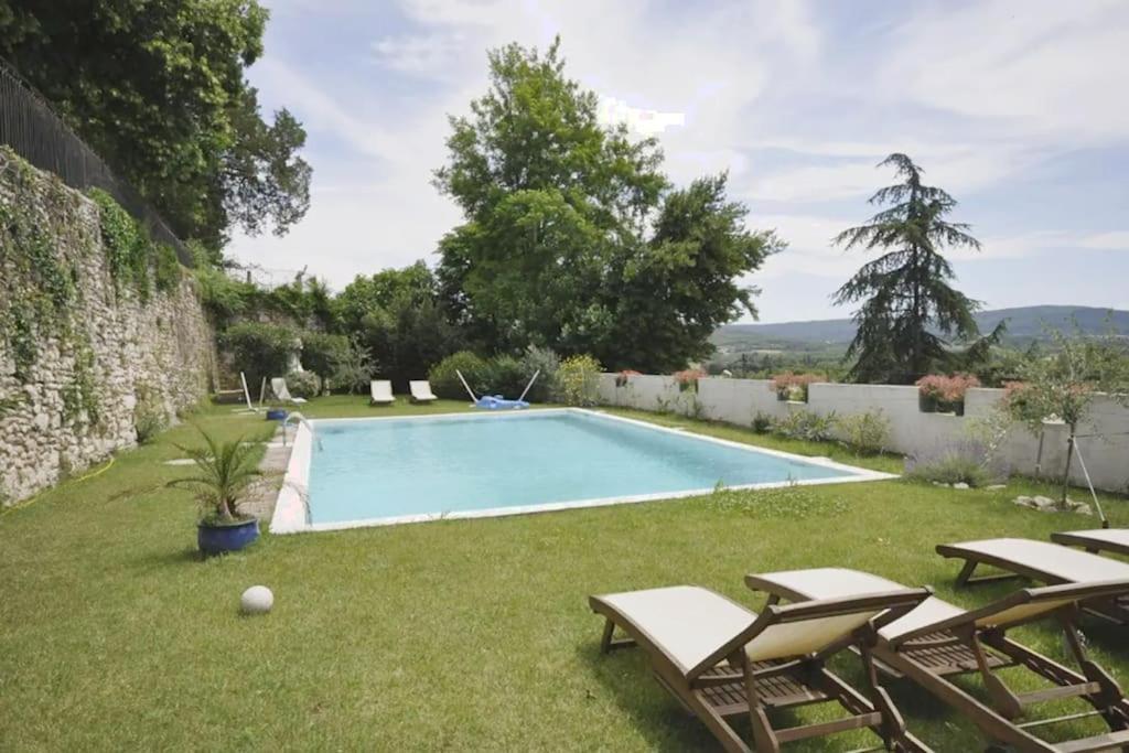 Ferienwohnung Peaceful retreat in Drome Provencale Castel Montboucher-sur-Jabron Exterior foto