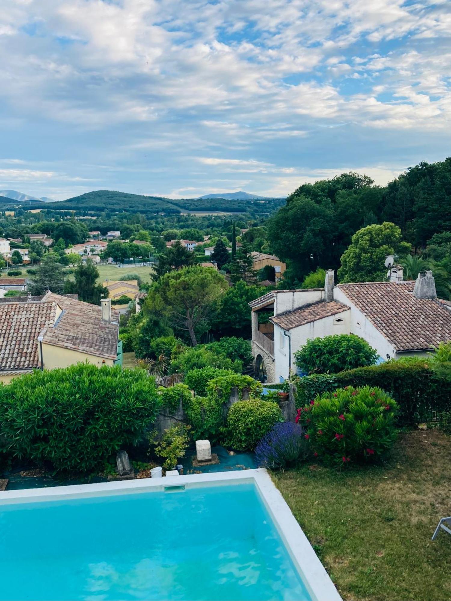 Ferienwohnung Peaceful retreat in Drome Provencale Castel Montboucher-sur-Jabron Exterior foto